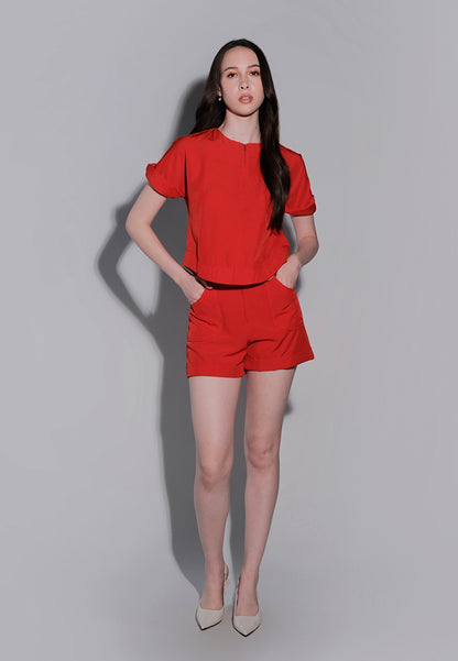 Holiday 2025 Irving Shorts (Red)