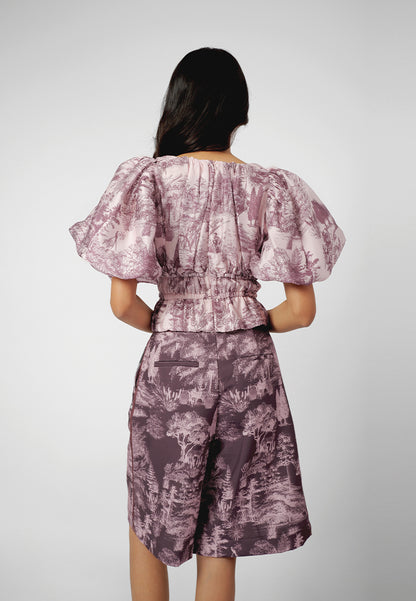 Raf Ivetta Short Sleeve Top (Multi)