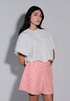 Holiday 2025 Jab Short Sleeve Top (Off White)