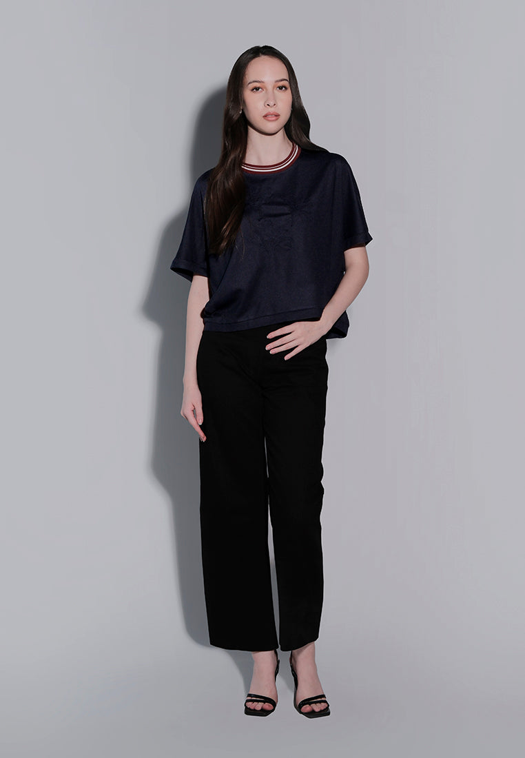 Holiday 2025 Jackal Short Sleeve Shirts Top (Navy)