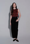 Holiday 2025 Jagged Barrel Pants  (Black)