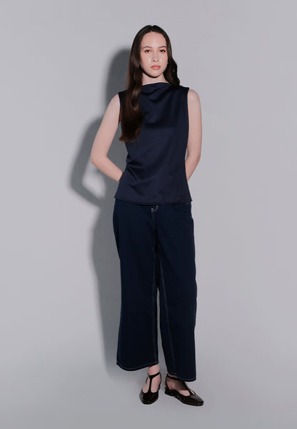 Holiday 2025 Jai Sleeveless (Navy)