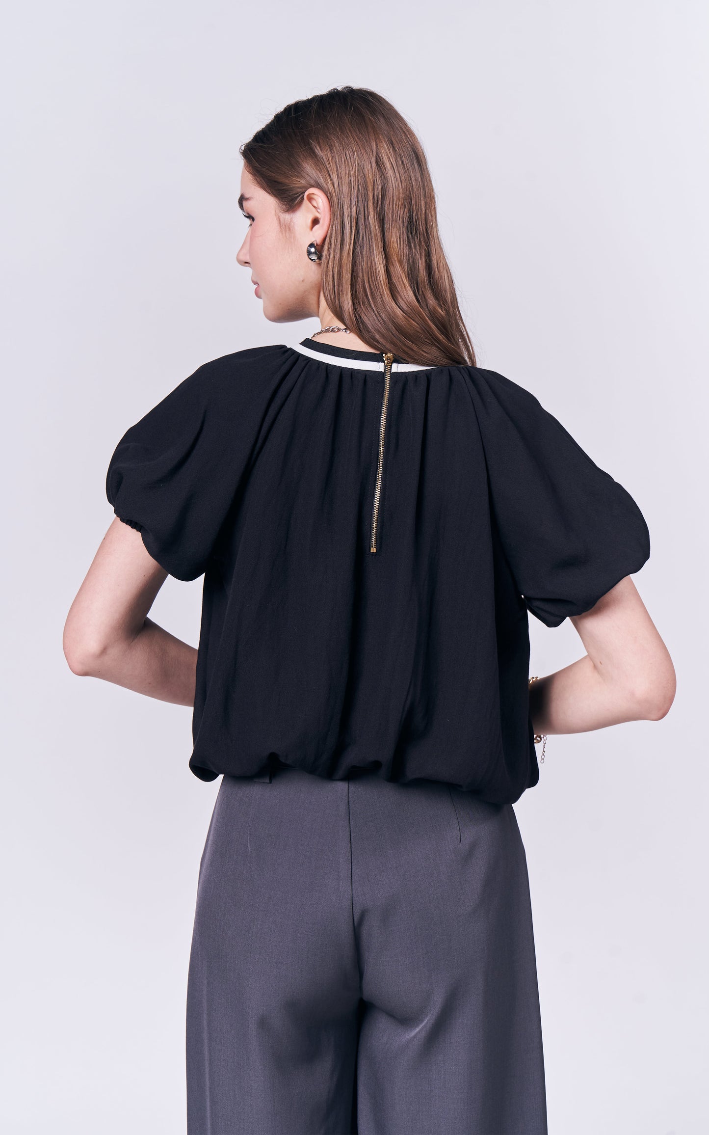 Jamm Short Sleeve Top (Black)