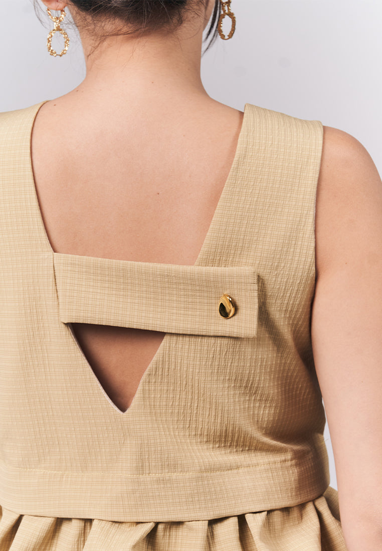 Janeille Sleeveless Top (Avocado)