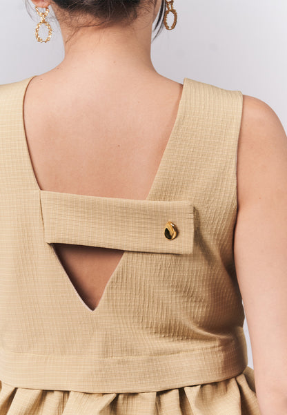 Janeille Sleeveless Top (Avocado)