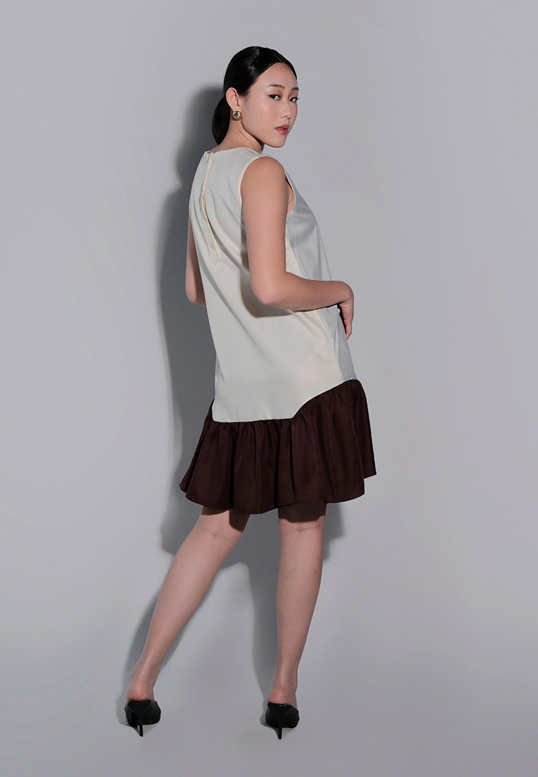 Holiday 2025 Janz Sleeveless Dress (Printed Mint)