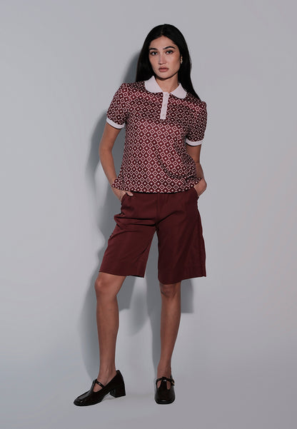 Holiday 2025 Jeopard Jorts (Burgundy)