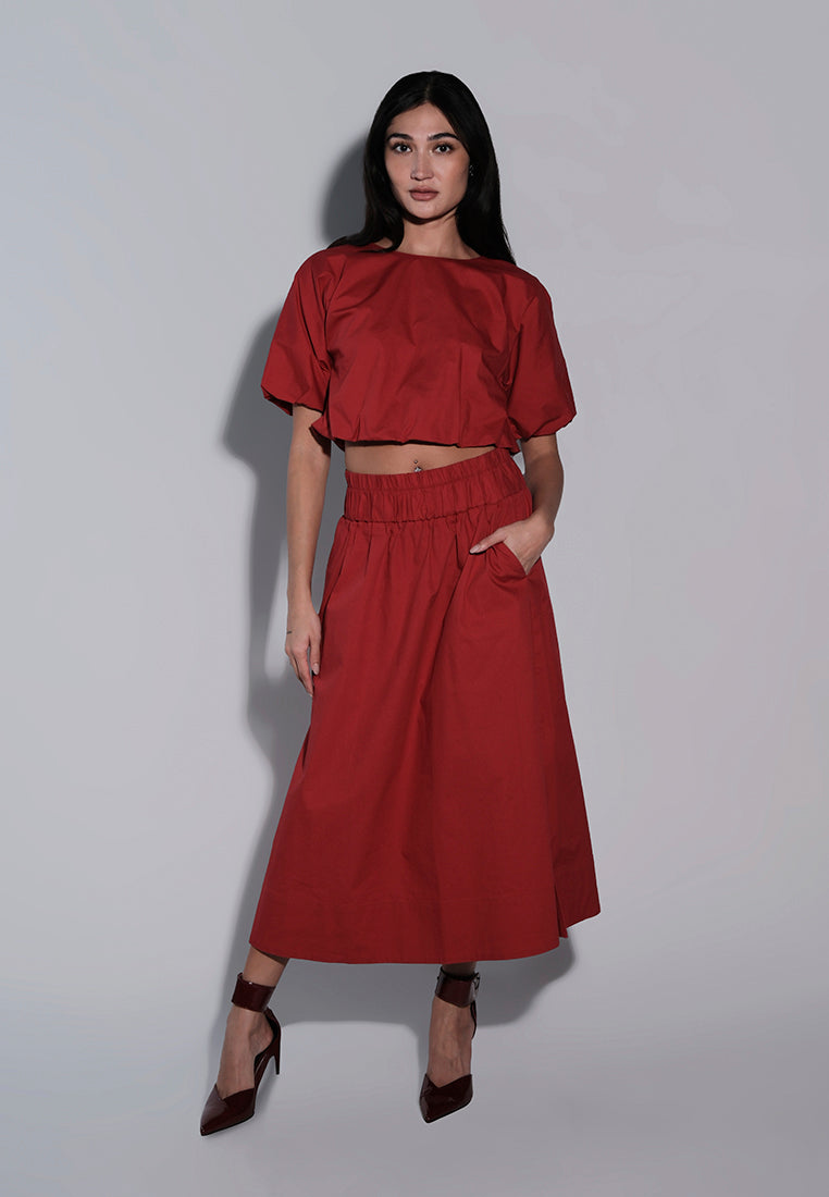 Holiday 2025 Juicy Skirt  (Red)