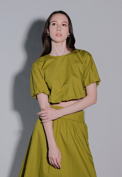 Holiday 2025 Juicy Short Sleeve  (Chartreuse)