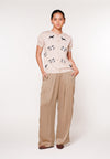 Raf Justice Short Sleeve Top (Taupe)