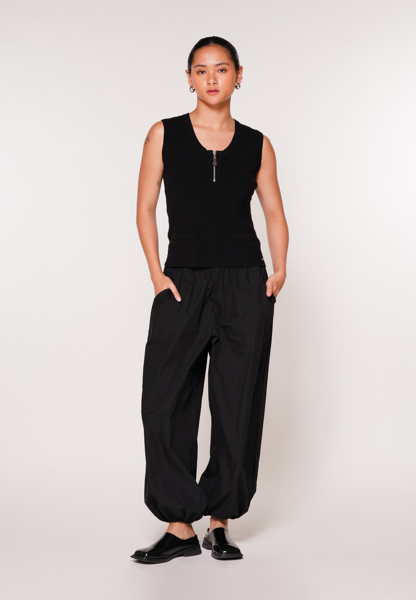 Raf Kanza Sleeveless Top (Black)
