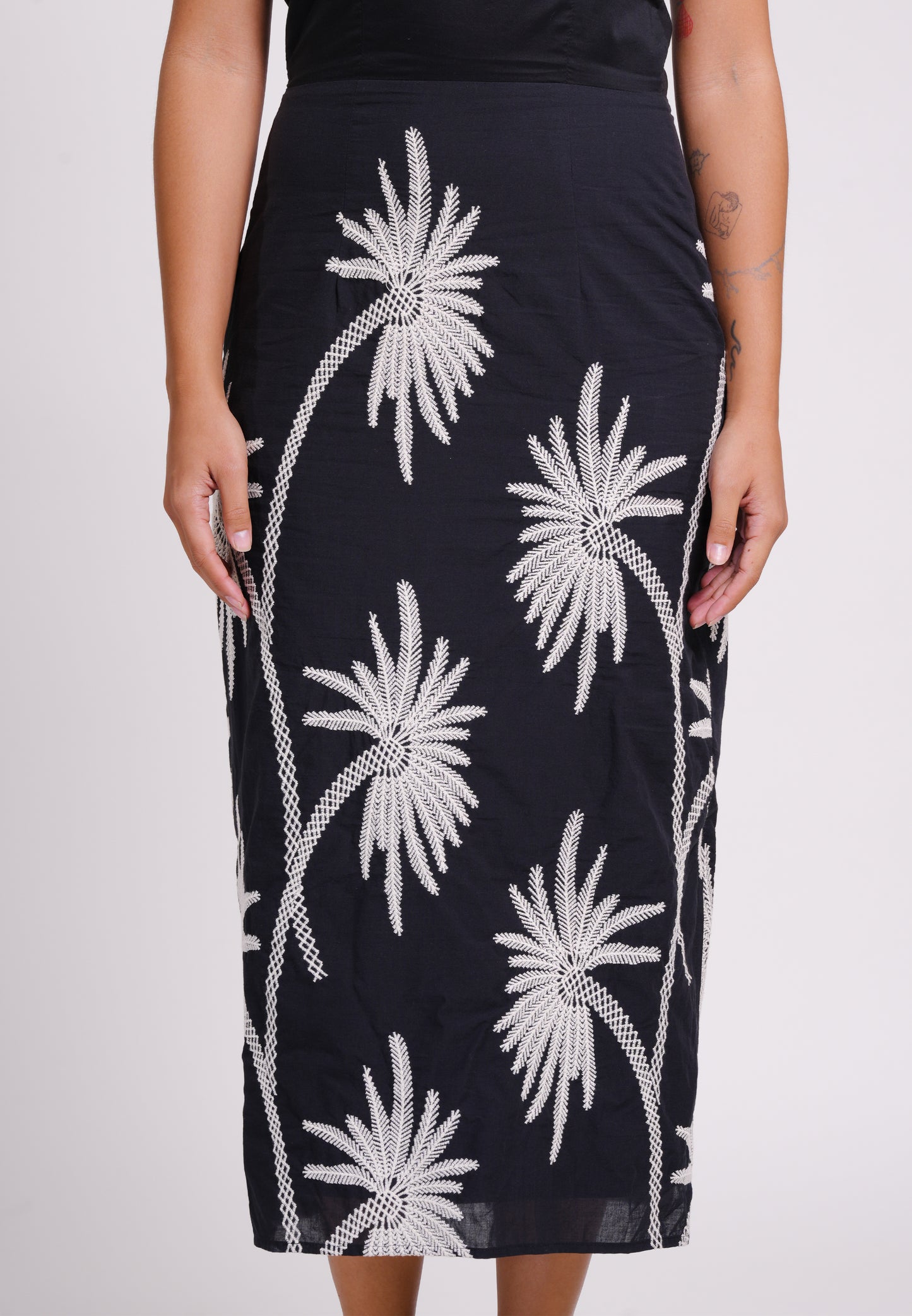 Raf Keep Short Sleeve Dress (Printed Black)