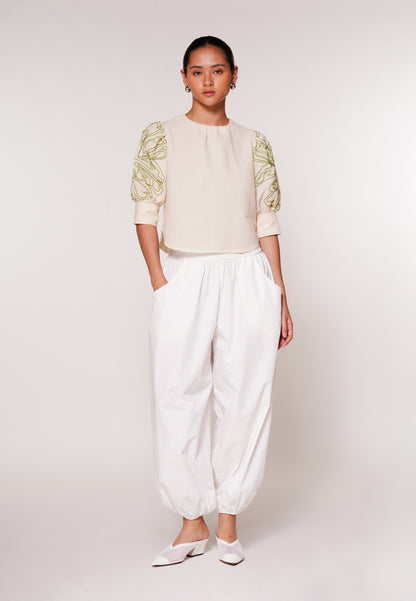 Raf King Pants  (Off white)