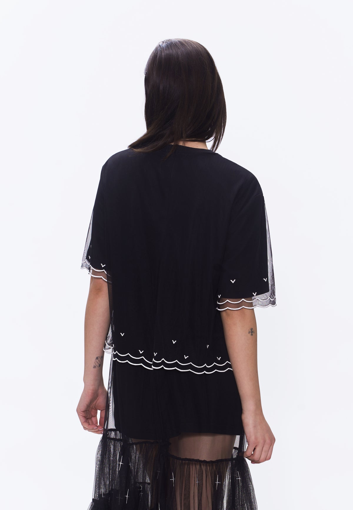 Plains & Prints x Randolf Logo T-Shirt Dress (Black)