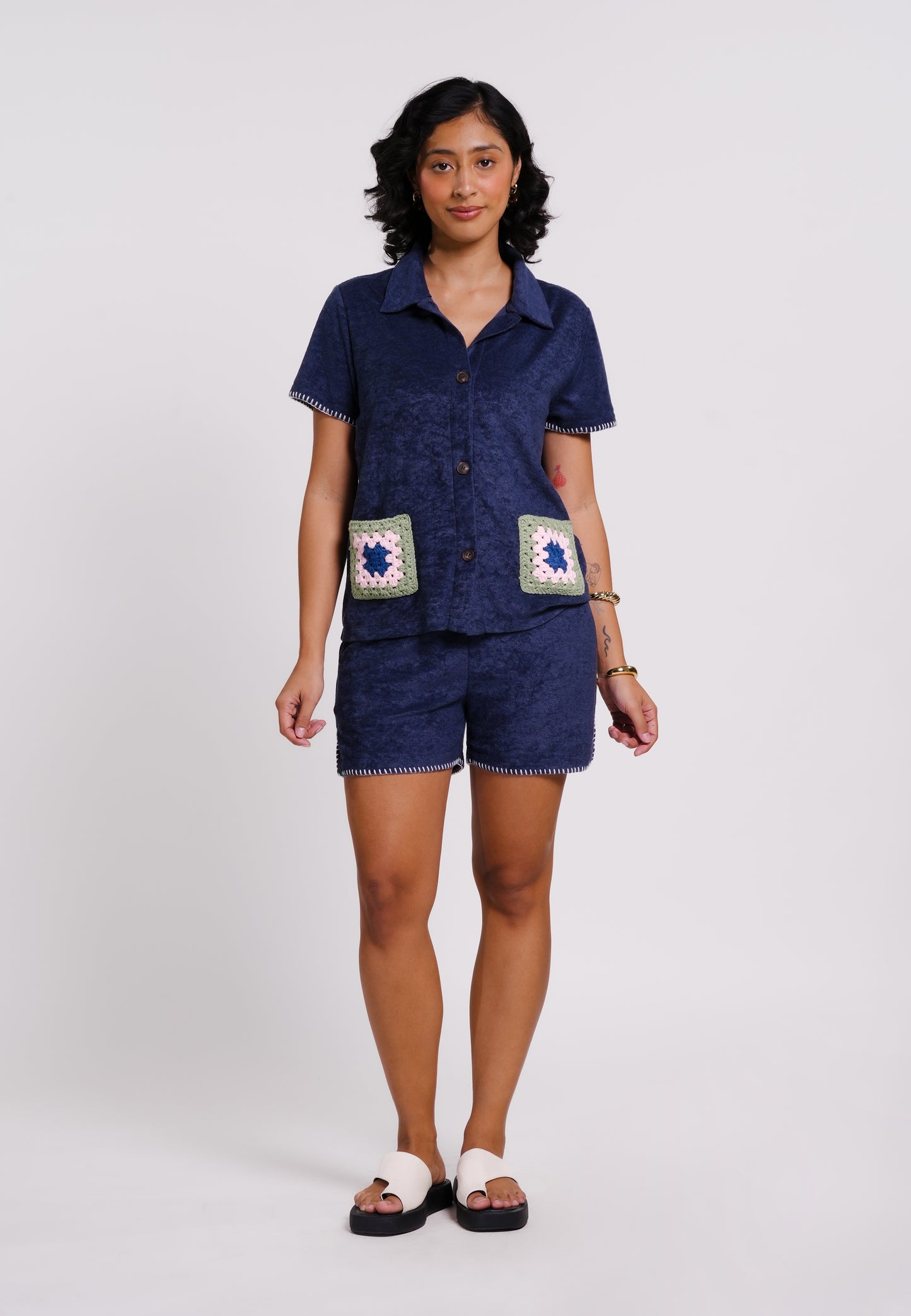 Archetype Summer Essentials Monroe Shorts(Navy)