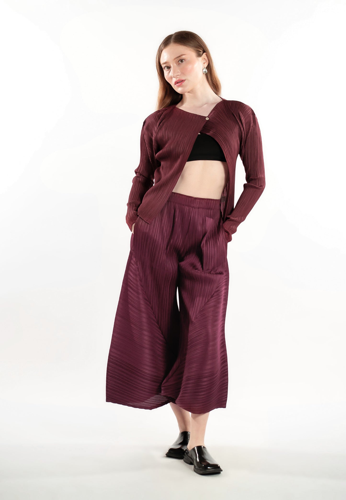RAF Ocellar Long Sleeve Cardigan (Red)