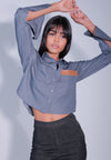 DNM Studios x Raxenne Pedilum Long Sleeve Top (Chambray)