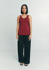 RAF Ploom Sleeveless Top (Burgundy)