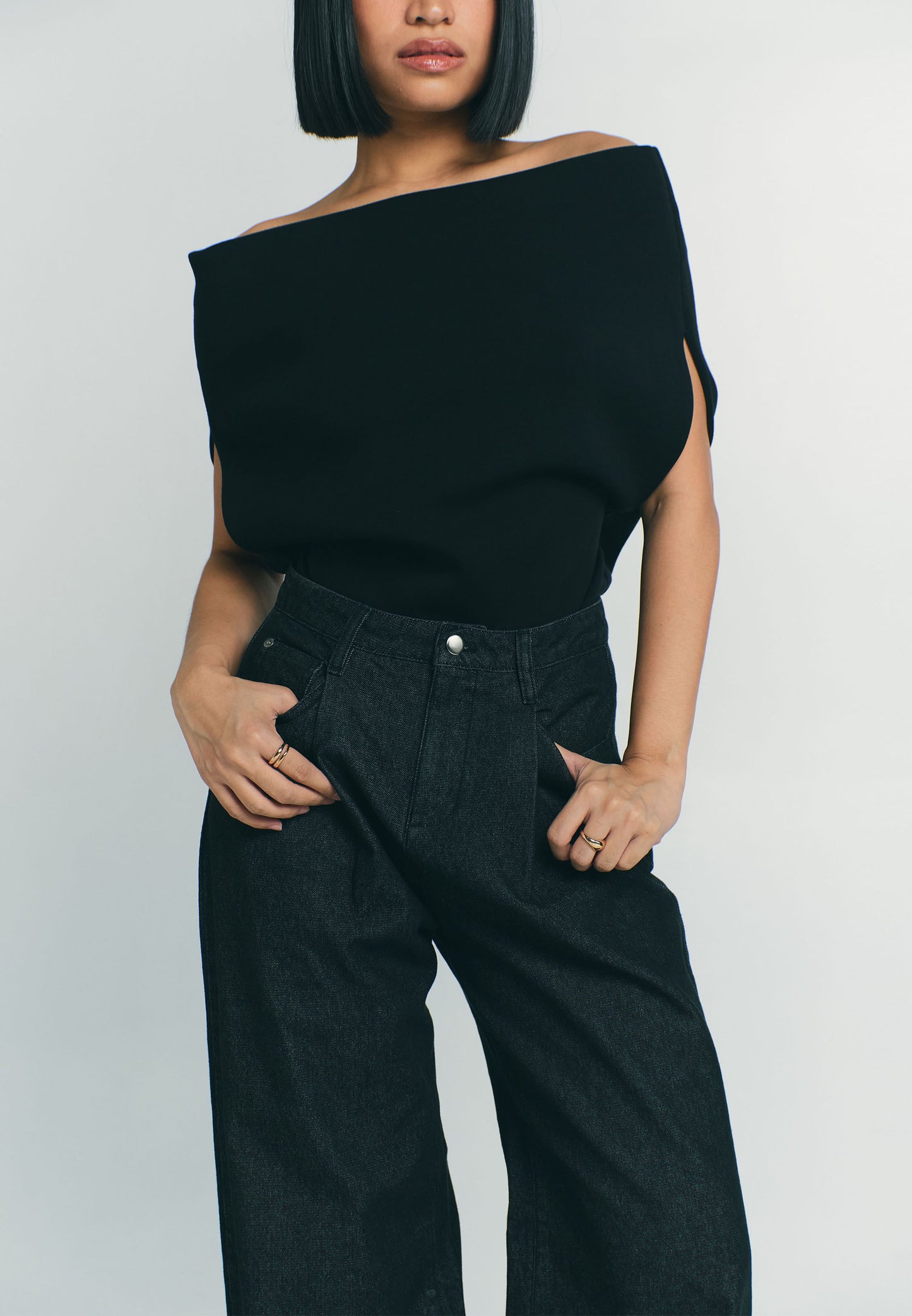 RAF Ploom Short Sleeve Top (Black)
