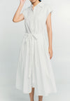 RAF Poppy Extended Sleeve Dress (White)