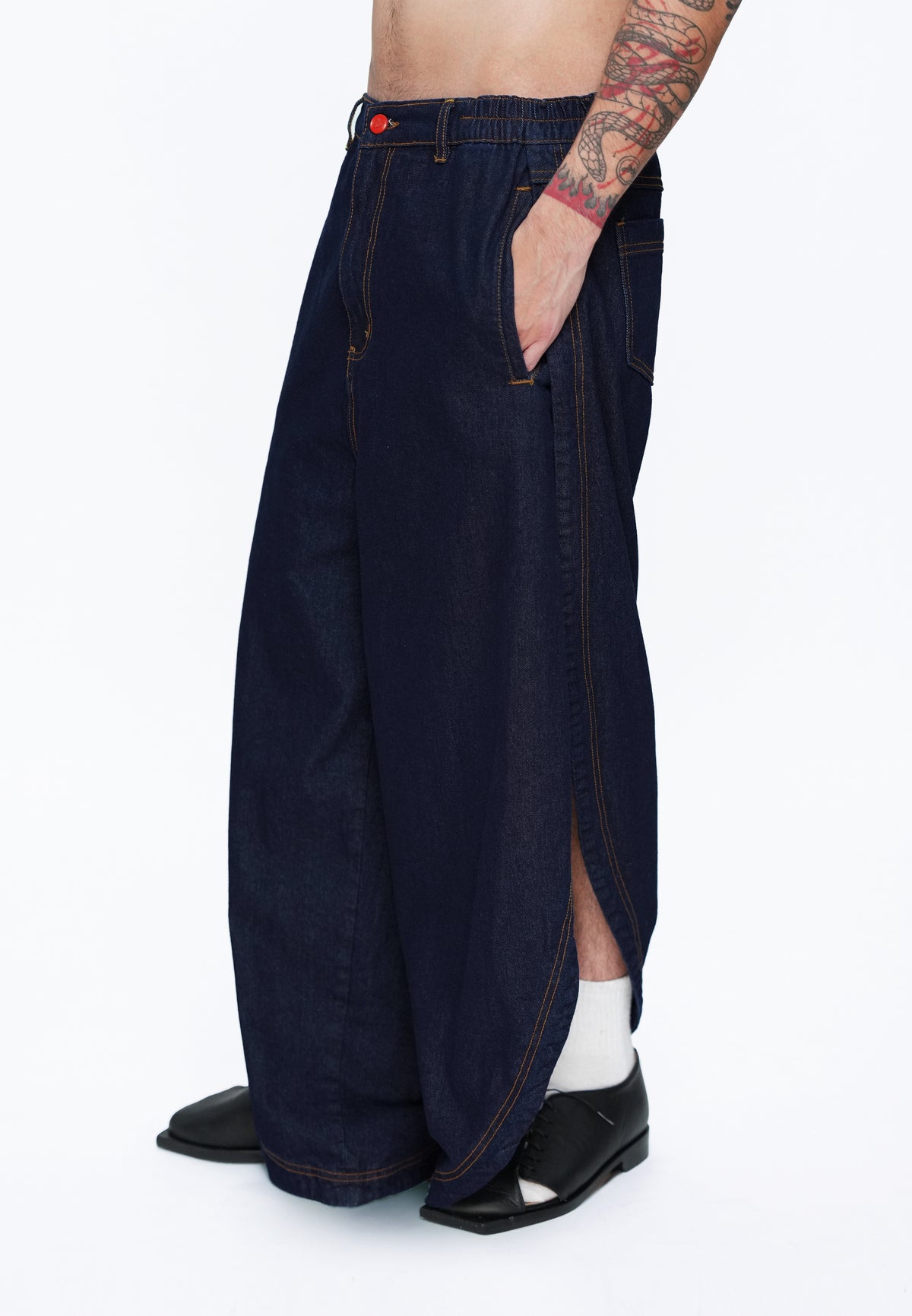 Plains & Prints x Randolf Petals Pants (Denim)