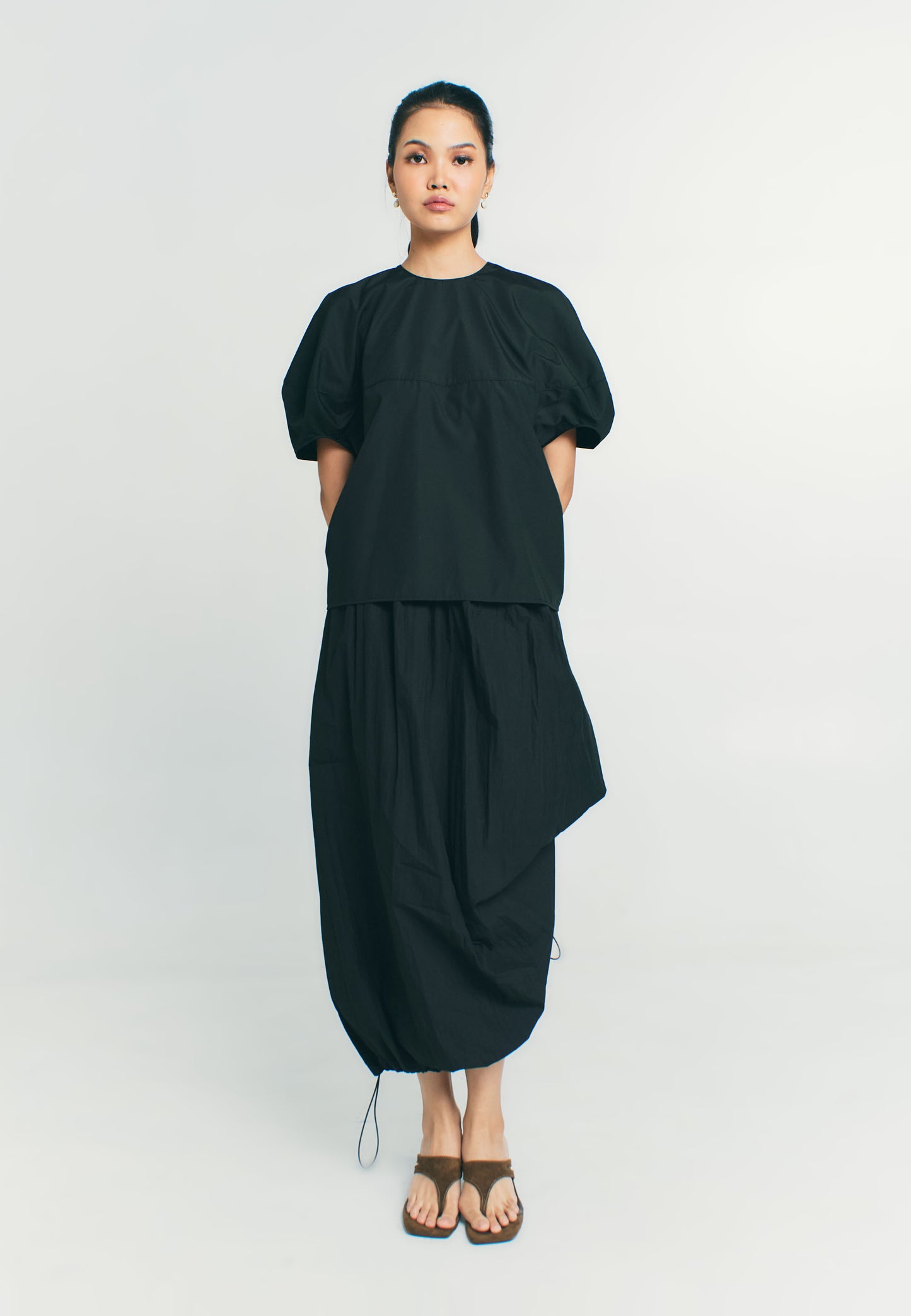 RAF Quaint Short Sleeve Top (Black)