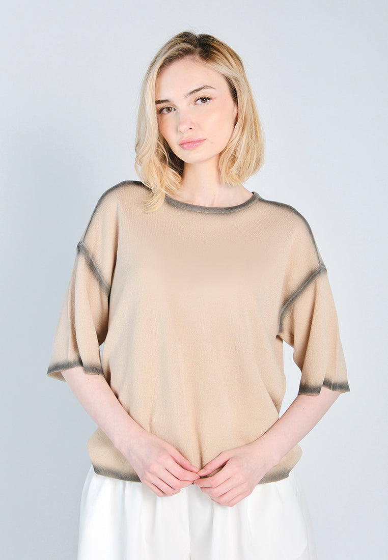 Raf Edison Short Sleeve Top (Khaki)