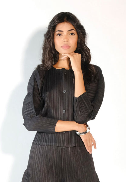 Raf Enya Long Sleeve Top (Black)