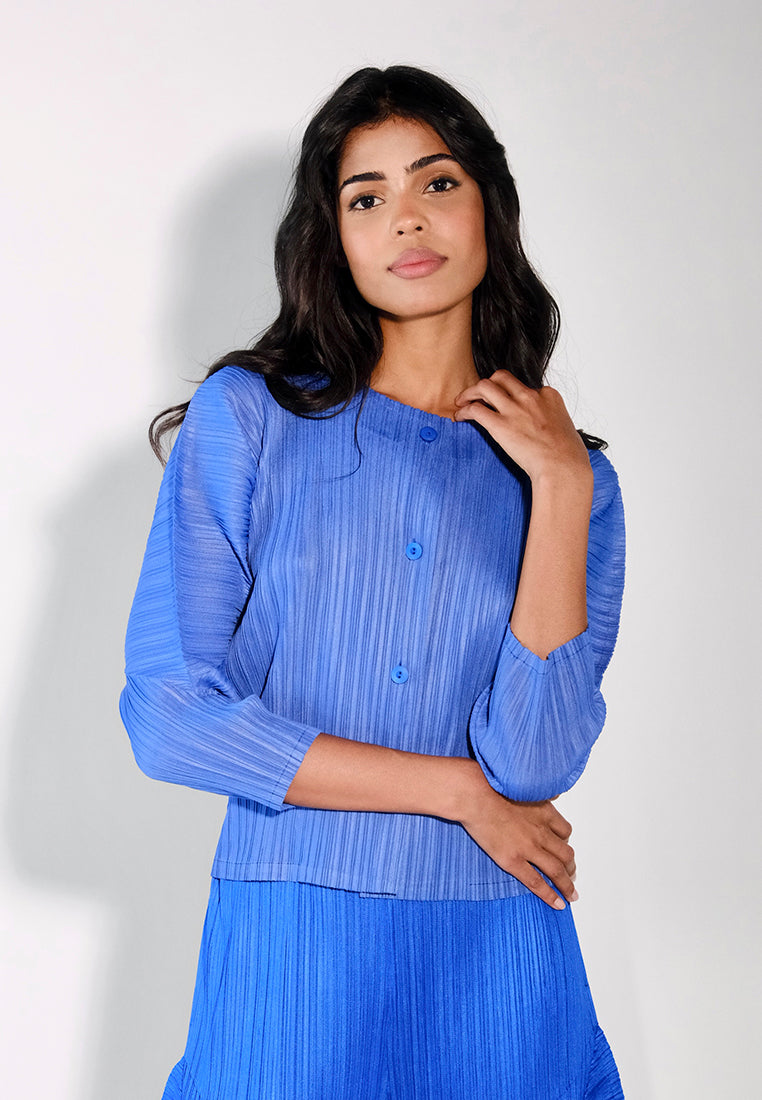 Raf Enya Long Sleeve Top (Blue)