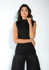 Raf Eris Sleeveless Top (Black)
