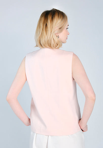Raf Fletcher Sleeveless Top (Light Pink)