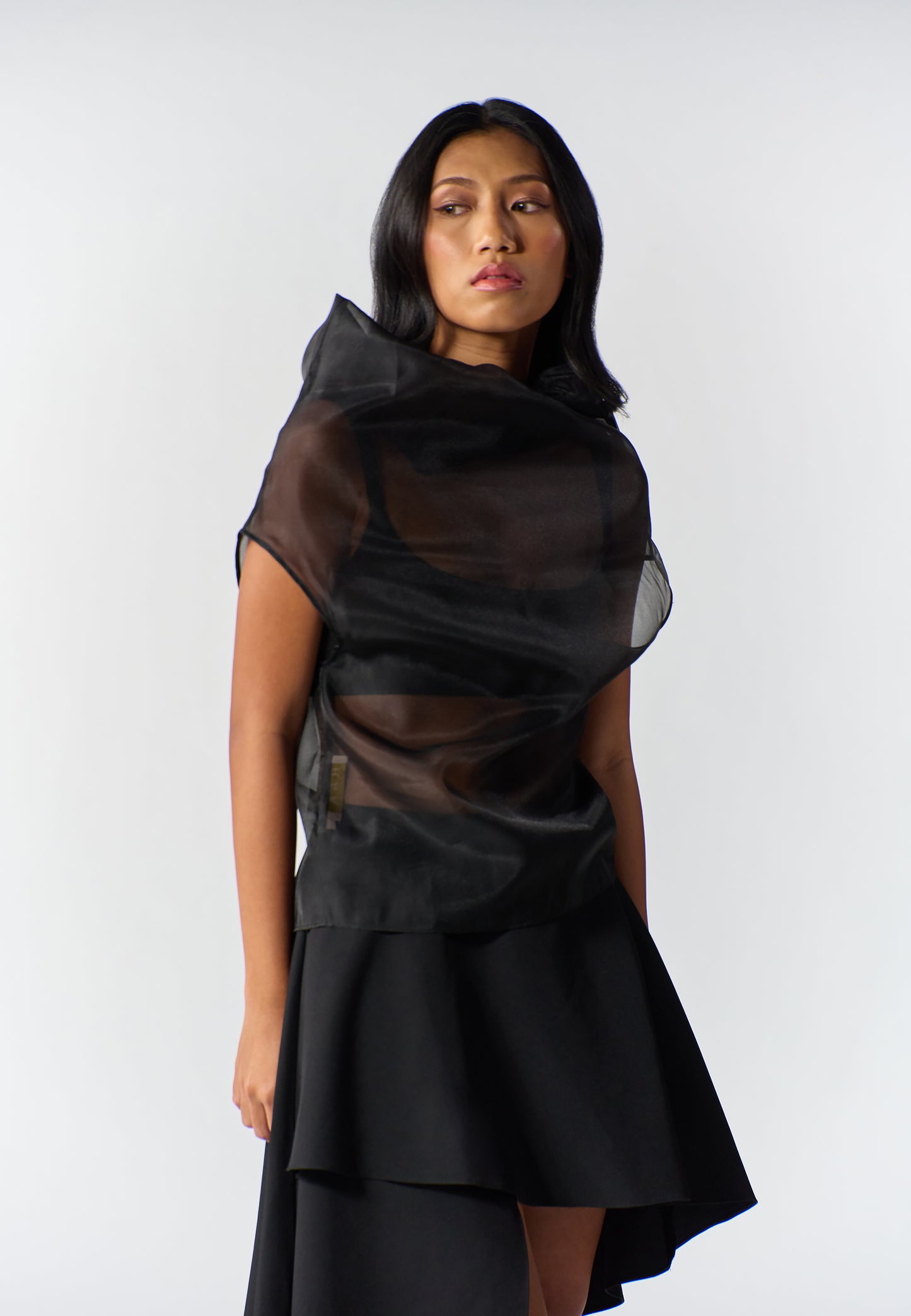 RAF Riven Extended Sleeve Top (Black)