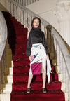 Plains & Prints X Michael Leyva Via Skirt  (Printed White)