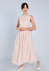 Mark Bumgarner X Vania Romoff For Plains & Prints Amelia Sleeveless Top (Blush)