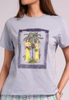 Summer Tees 2026 Amparo Short Sleeve Shirts Top (Lt. Blue)