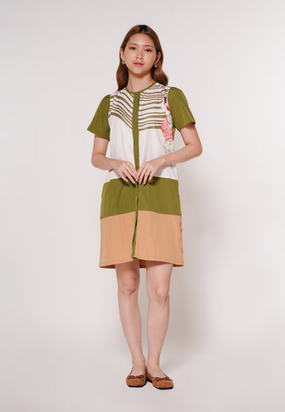 Arhett Short Sleeve Dress (Multi)