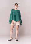 Solstice Baylee Long Sleeve Top (Green)