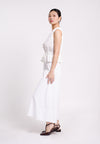 Bence Sleeveless Top (White)