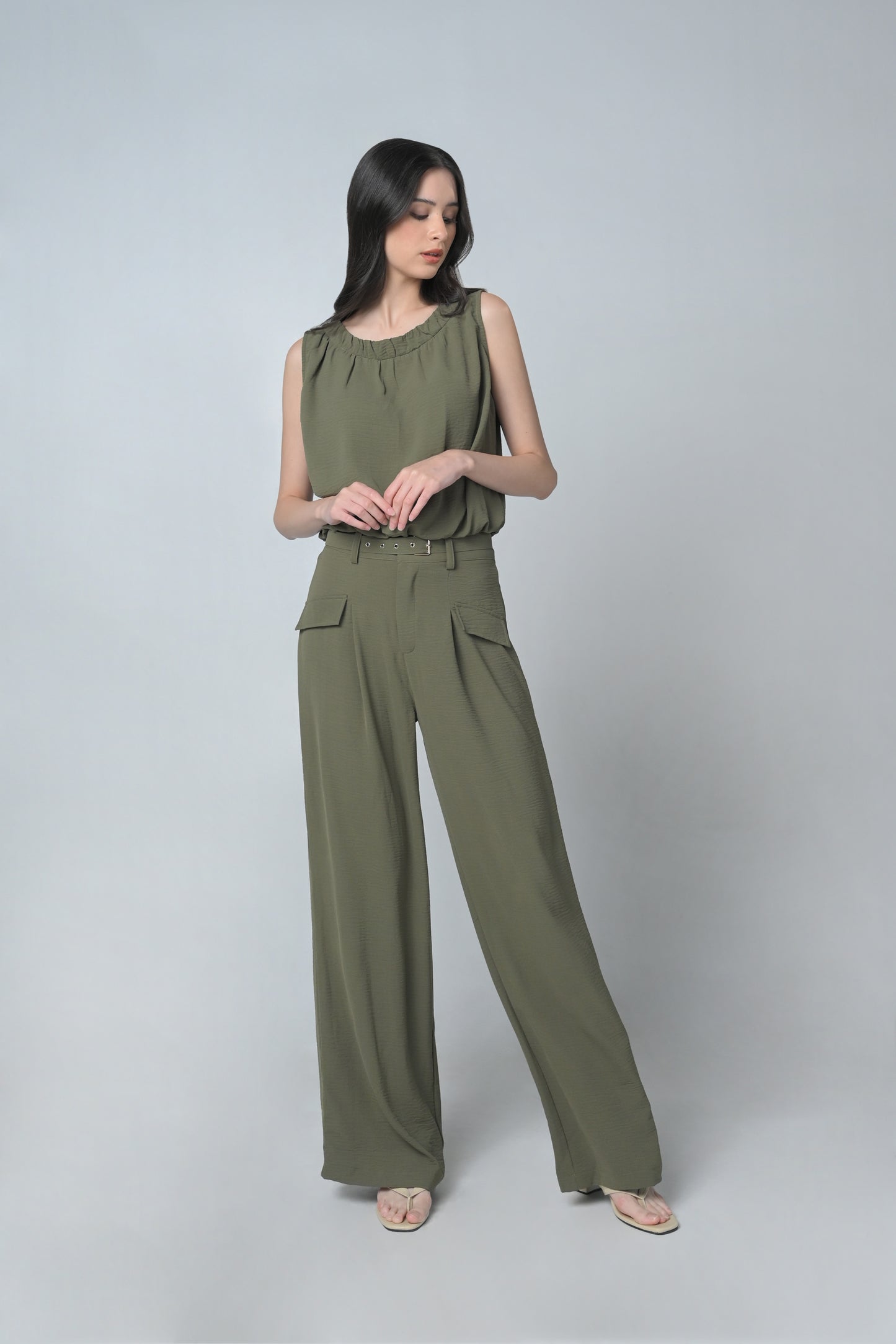 Beril Pants (Green)