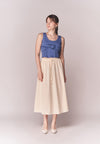 Solstice Boho Sleeveless Top (Blue)