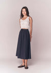 Solstice Boho Sleeveless Top (White)