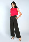 Mark Bumgarner X Vania Romoff For Plains & Prints Camille Pants (Black)