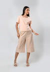Caravan Short Sleeve Top (Peach)