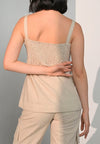 Cash Sleeveless  Top (Oatmeal)