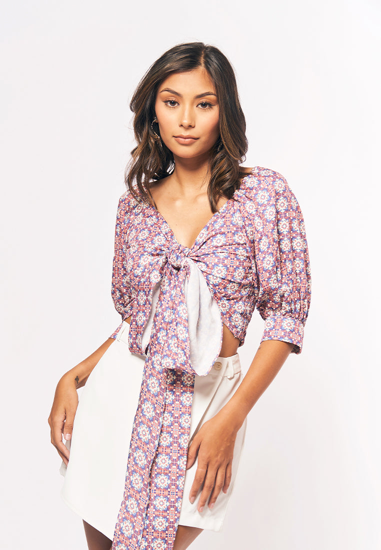Complementary Catalia 5/8 Multiway Top (Printed Multi)