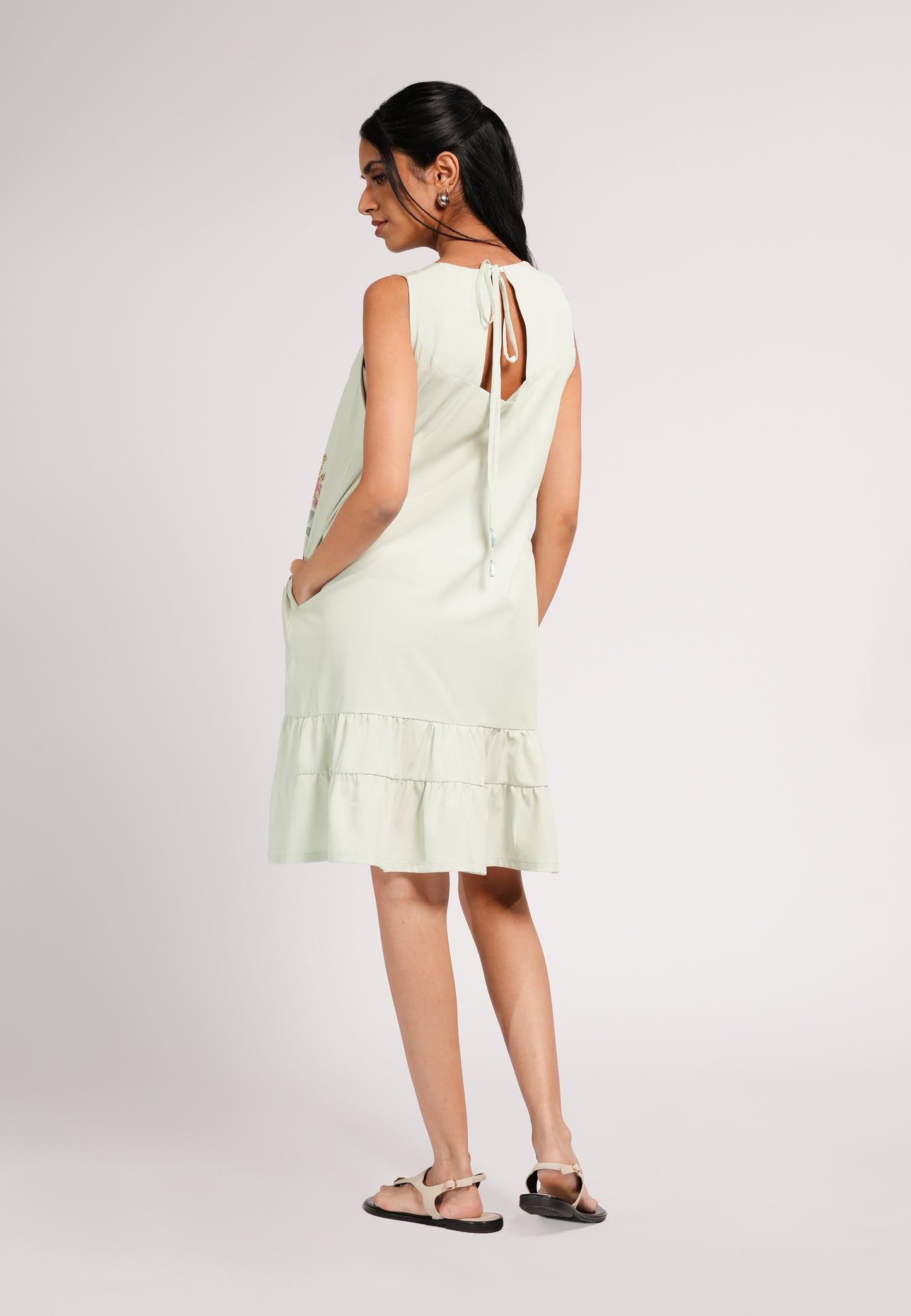 Clayd Sleeveless Dress (Mint)