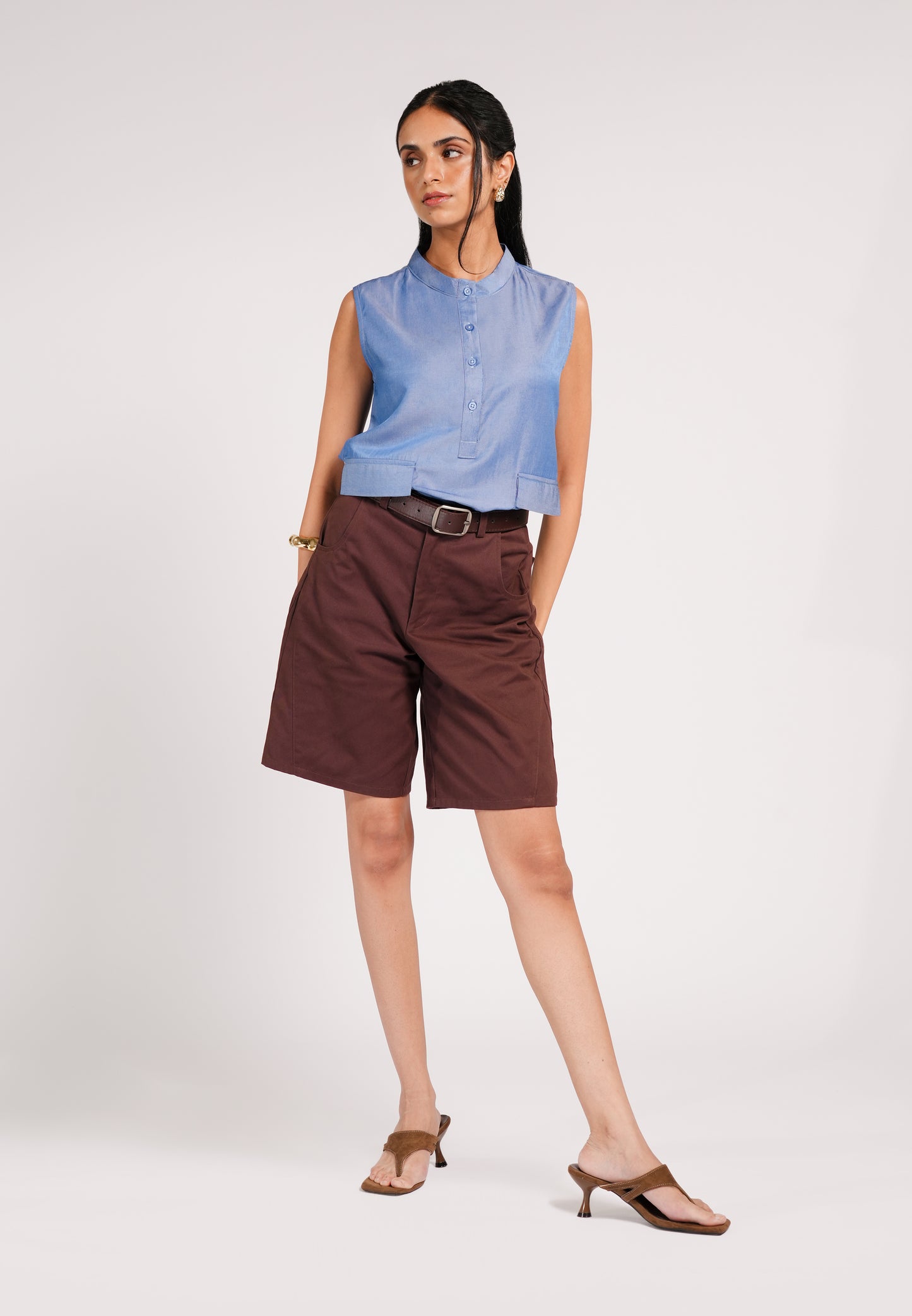 Connie Jorts  (Dark Brown)