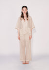 Camp Dalkey Short Sleeve Top (Cream)