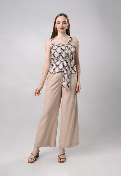 Darcey Sleeveless Detach Strap Top (Multi)