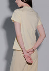Holiday Tees 2025 Dear Santa Short Sleeve Shirt Top (Butter)